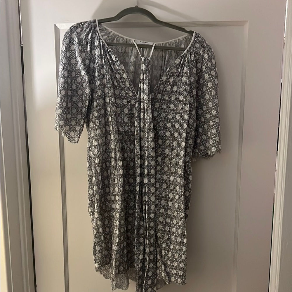 Marysia Windsor Coverup in Seagull Cane
